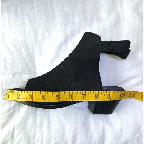 $245 Eileen Fisher VINTAGE Pagoda Shoes 8 Booties Sandals Open Toe Cut Outs NIB - Picture 12 of 16